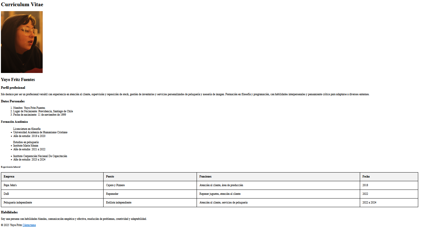 curriculum
